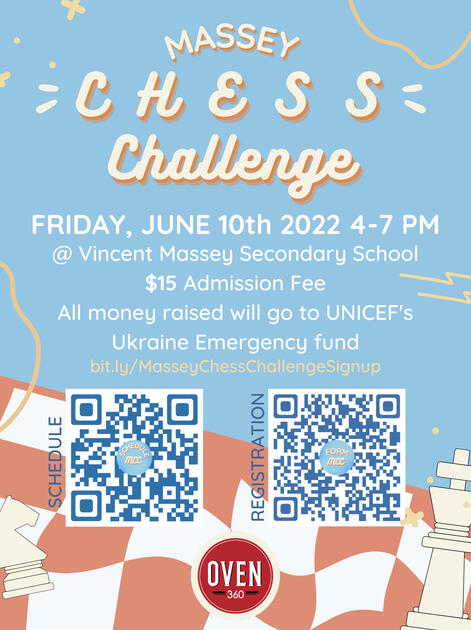 Massey Chess Challenge Poster