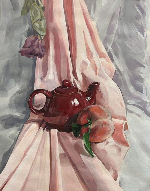 Pink still life